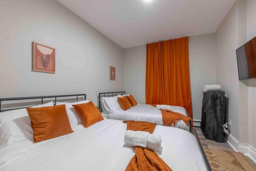Pumpkin Premise By Airport, 5 Beds, Sleeps 8, Book 7 Days, Get 20 Percent Off Apartamento Newark Exterior foto